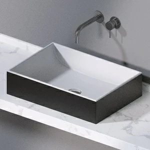 L239205 Накладная раковина на столешницу  прямоугольная A. e T. Italia THIN