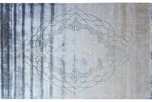 Arte di tappeti Прямоугольный коврик из вискозы ручной работы Dafè G217