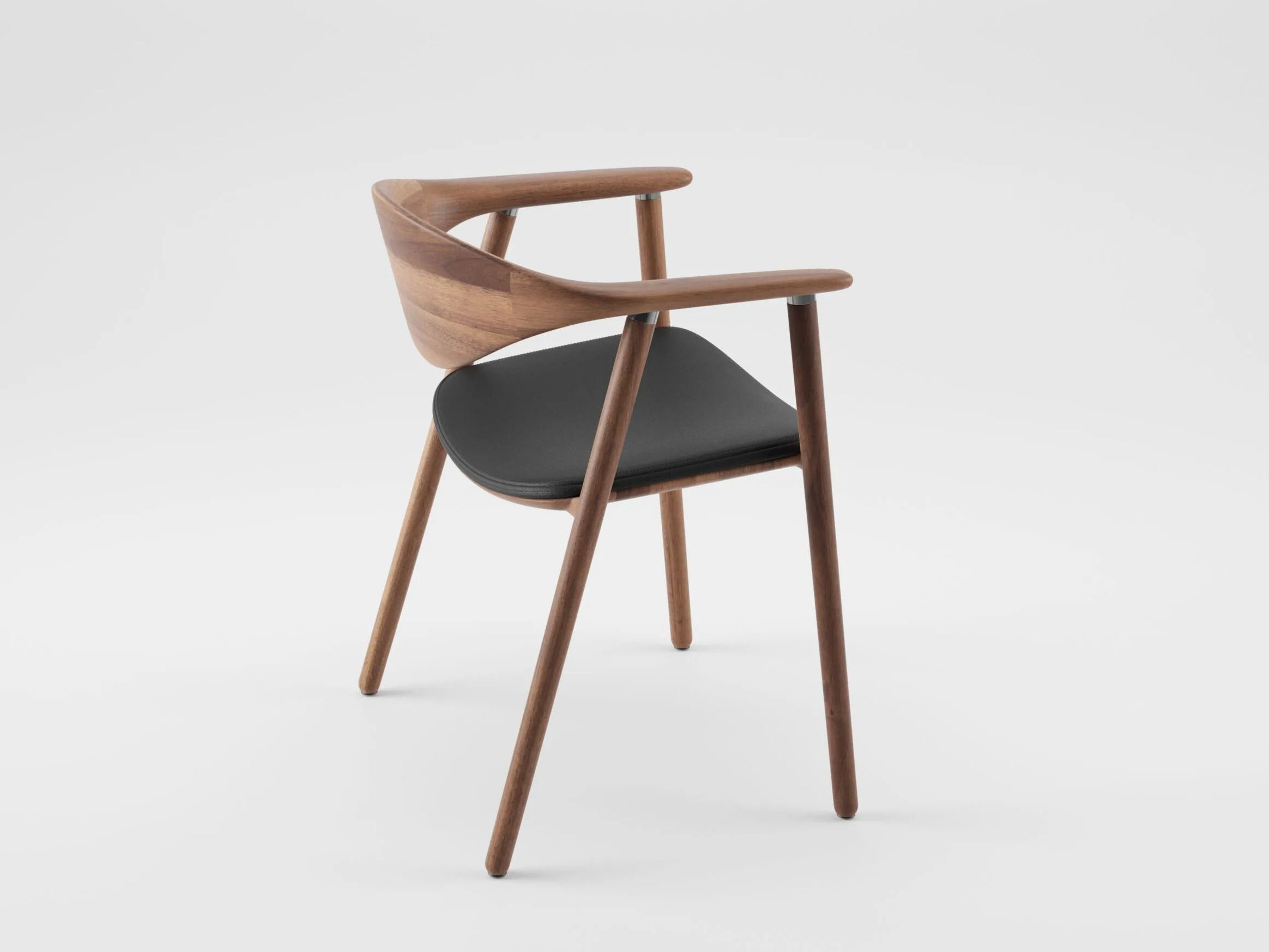 Деревянный стул с подлокотниками Artisan Нару ARCH-00060697 - Вид №10