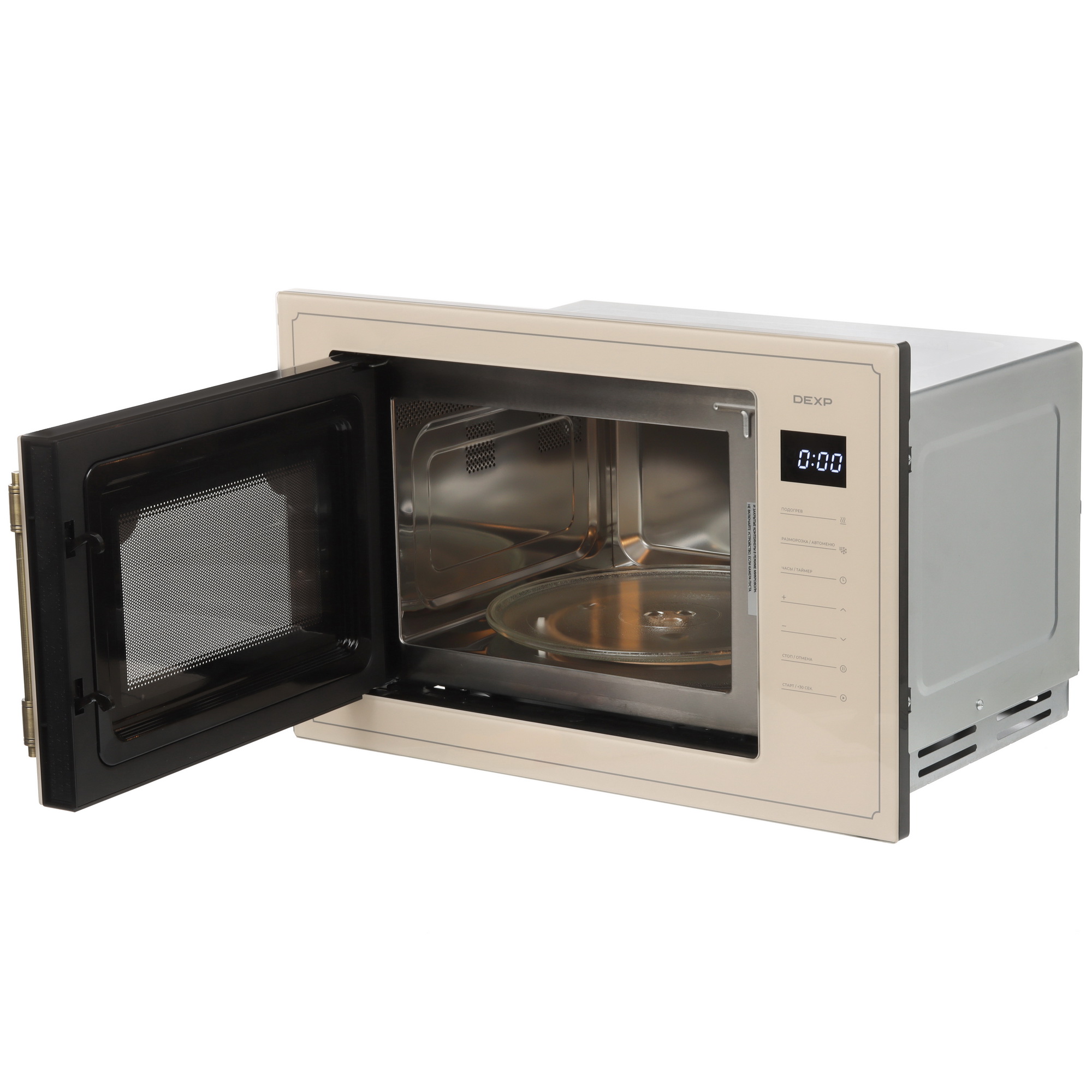 9134713 Встраиваемая микроволновая печь DEXP Rustic 02 бежевый STDN-0103898 - Вид №4
