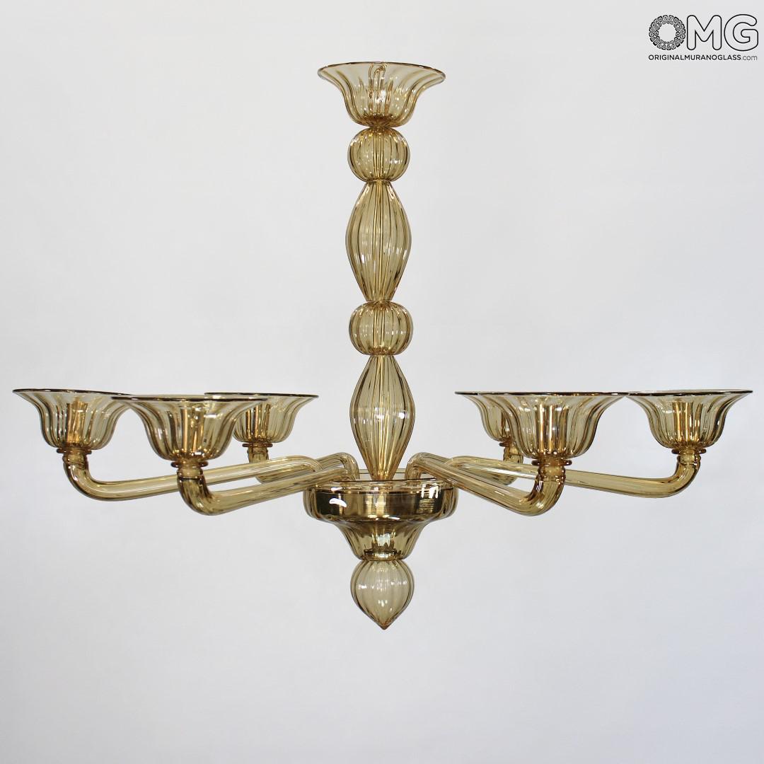 1175 ORIGINALMURANOGLASS Люстра Рим - Либерти - муранское стекло OMG  см  - Вид №1