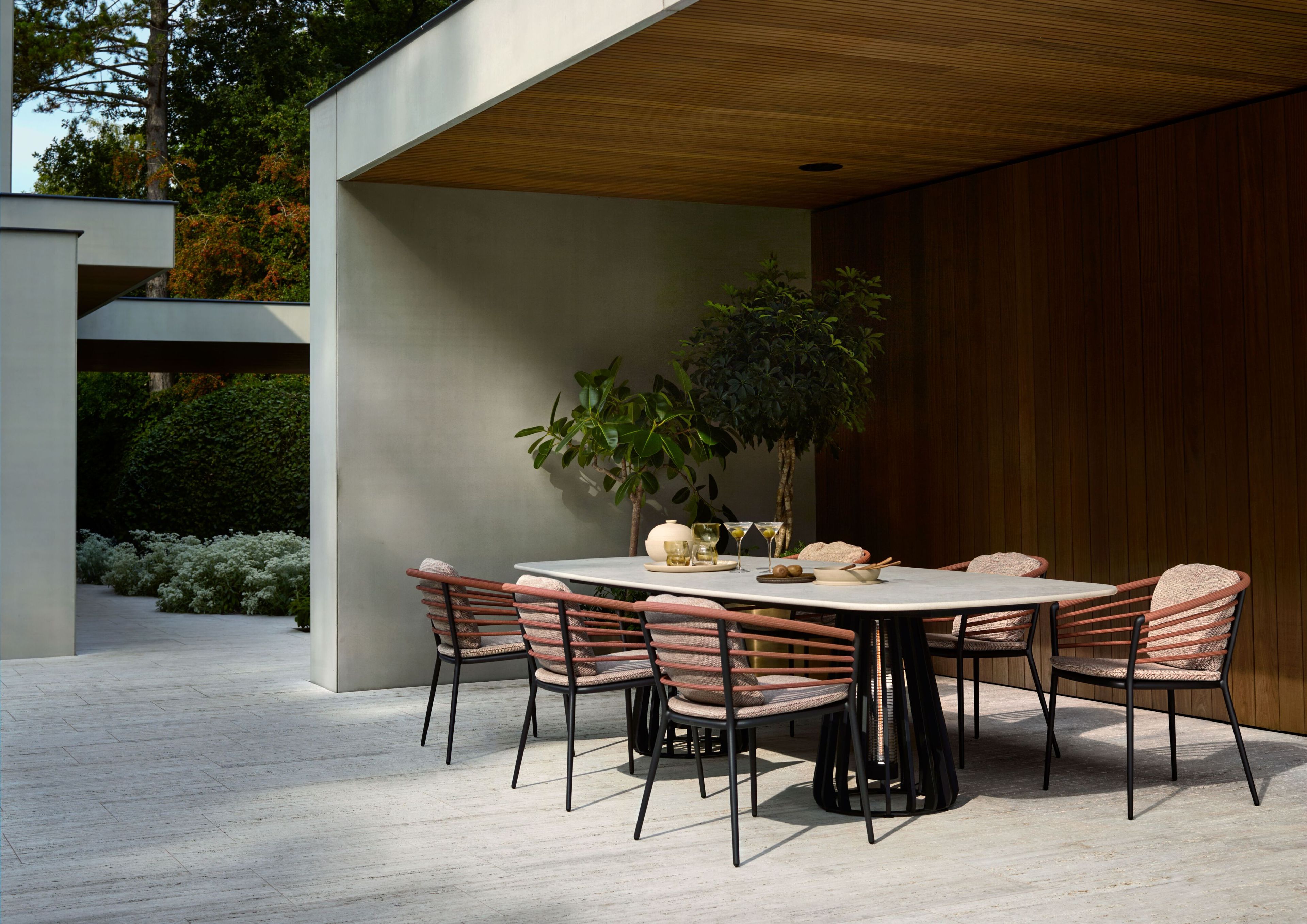 Керамический прямоугольный садовый стол Royal Botania Furniz ARCH-00084911 - Вид №9