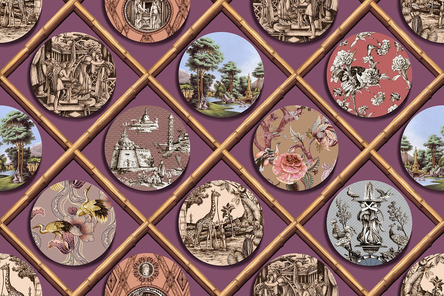 Обои / покрытие Officinarkitettura® Souvenirs de Voyage ARCH-00112171 - Вид №1