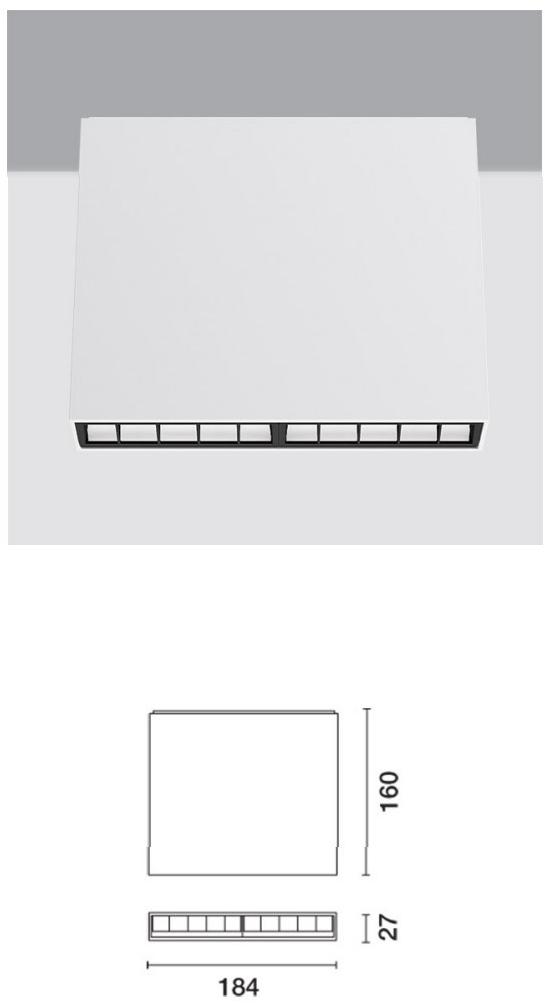 iGuzzini Алюминиевый потолочный настенный светильник Laser blade xs sun-id-1504128 - Вид №9