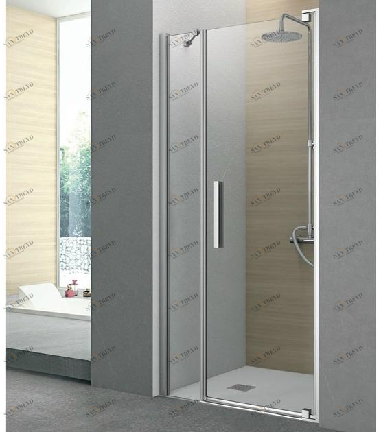 Gruppo Geromin Душевая кабина с поворотной дверцей и фиксированной панелью Flow sun-id-1465818