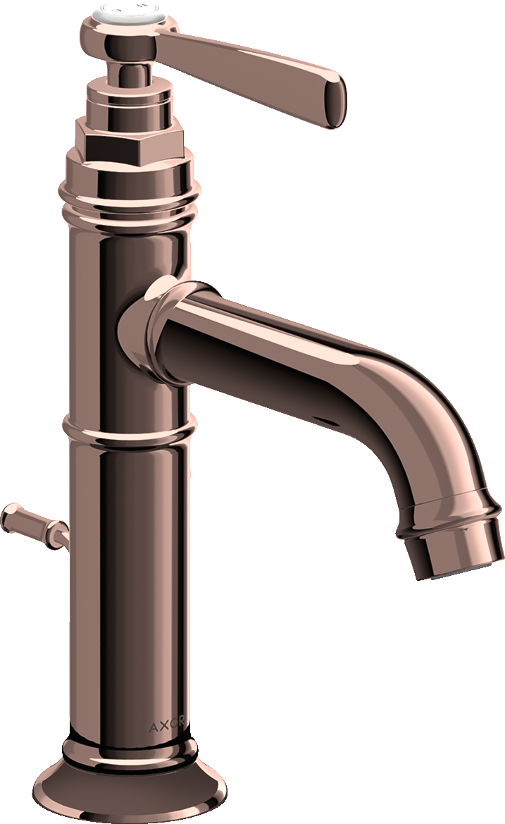 16515300 Смеситель для раковины 100, однорычажный, с рычажной ручкой и сливным гарнитуром AXOR MONTREUX