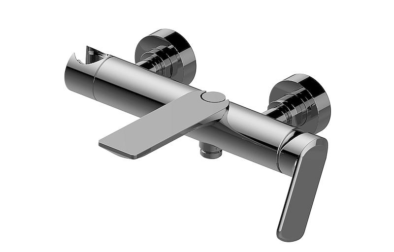 EX-6375-LM61W Wall-mounted bath & shower mixer GRAFF Onda