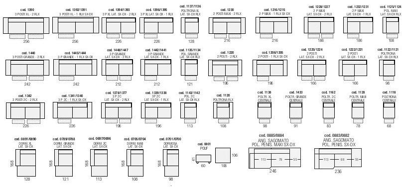Egoitaliano Секционный раскладывающийся кожаный диван Beverly sun-id-1487151 - Вид №4