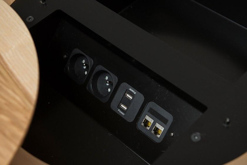 BuzziSpace Круглый деревянный стол для переговоров Buzzipicnic sun-id-1425793 - Вид №3