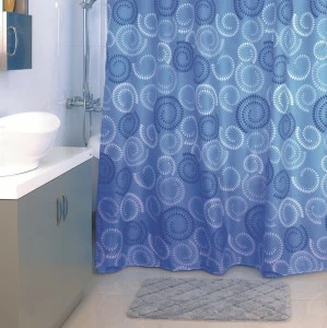 900P180M11 Milardo Ultramarine Dots Штора для ванной комнаты Ultramarine Dots Россия