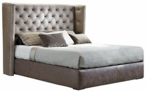 SOFTHOUSE Двуспальная кровать из ткани с высоким изголовьем Vittoria