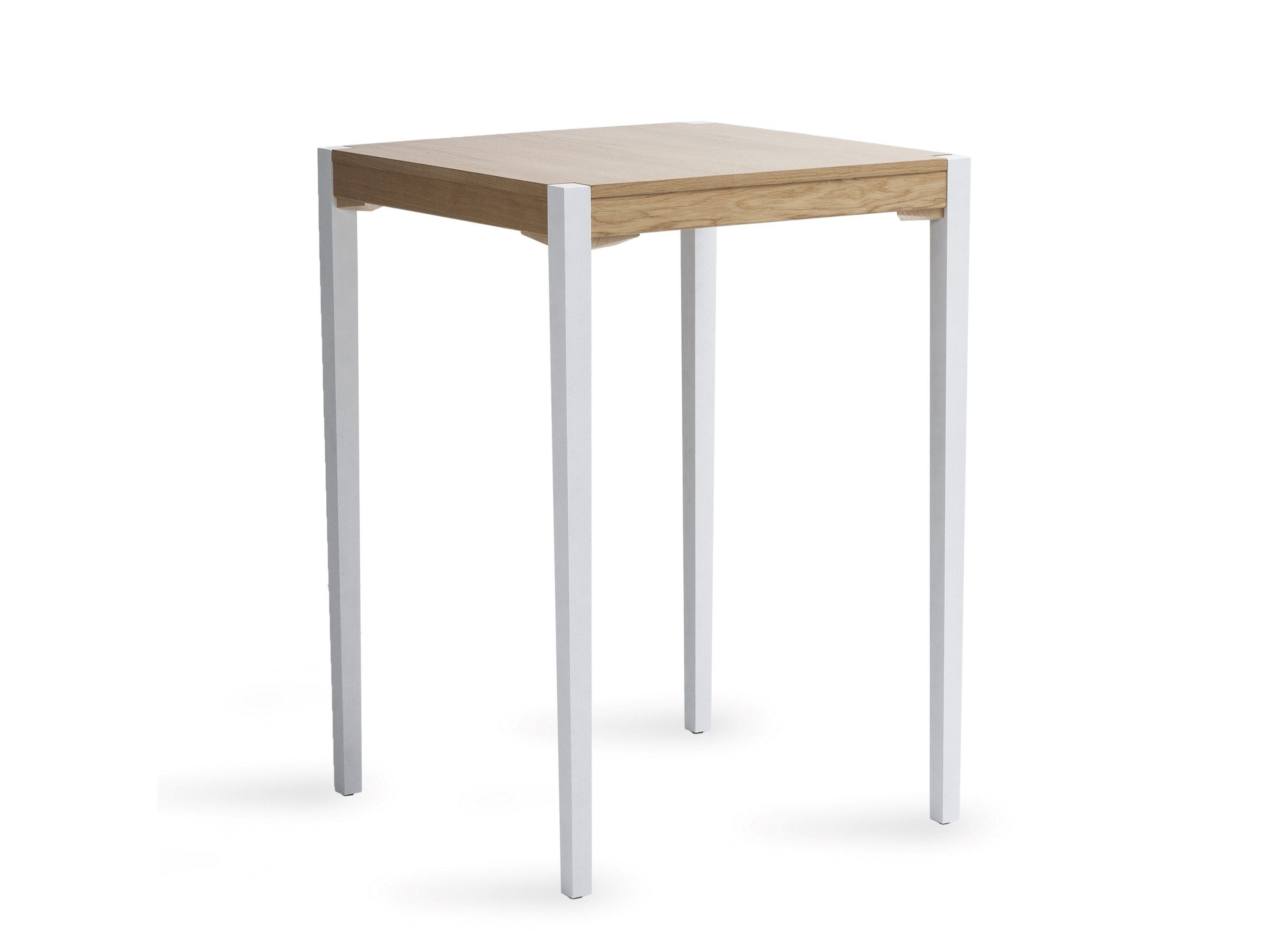 Квадратный стол из дуба и рама из инженерного пластика GABER Together ARCH-00006424