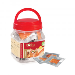 ПР0058739 Лакомство для кошек Филе лосося 200г Molina