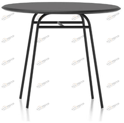 Viccarbe Круглый металлический стол Aleta sun-id-1470734