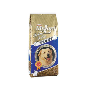 УТ0005494 Корм для щенков, молодых собак My Lord Премиум Gold Start 100%мясо птицы, рис сух.15кг Dr. ALDER`s