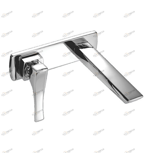 Однорычажный встроенный смеситель для раковины с клапаном клик-клак 58.304C MAIER SKIP 58304C