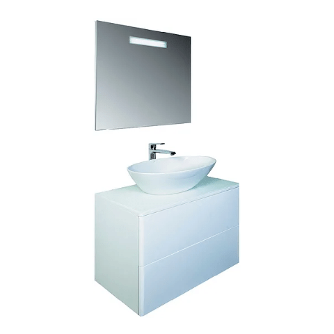 Зеркало Otto 75*70 см. С подсветкой Белый ORANGE sun-id-1517224 - Вид №1