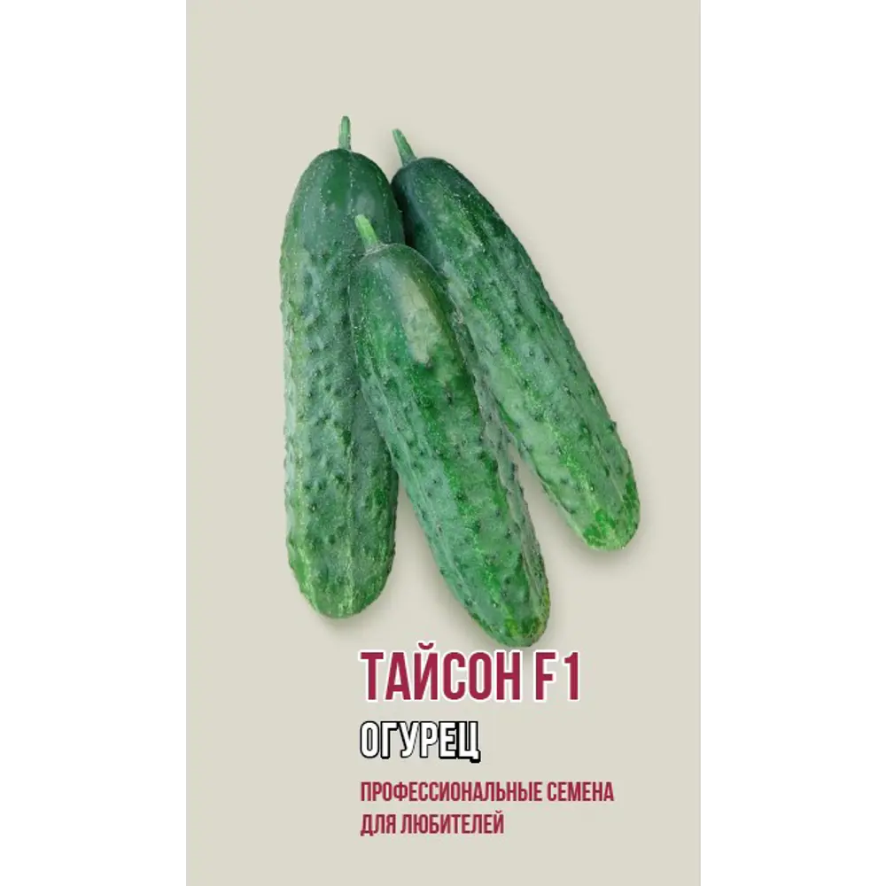 Семена огурца Тайсон F1 - среднеранний гибрид для свежего употребления 89400818 AGRONI STLM-1564501