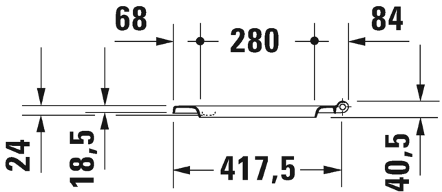 0020112600 Крышка сиденье для унитаза Duravit ME BY STARCK - Вид №4