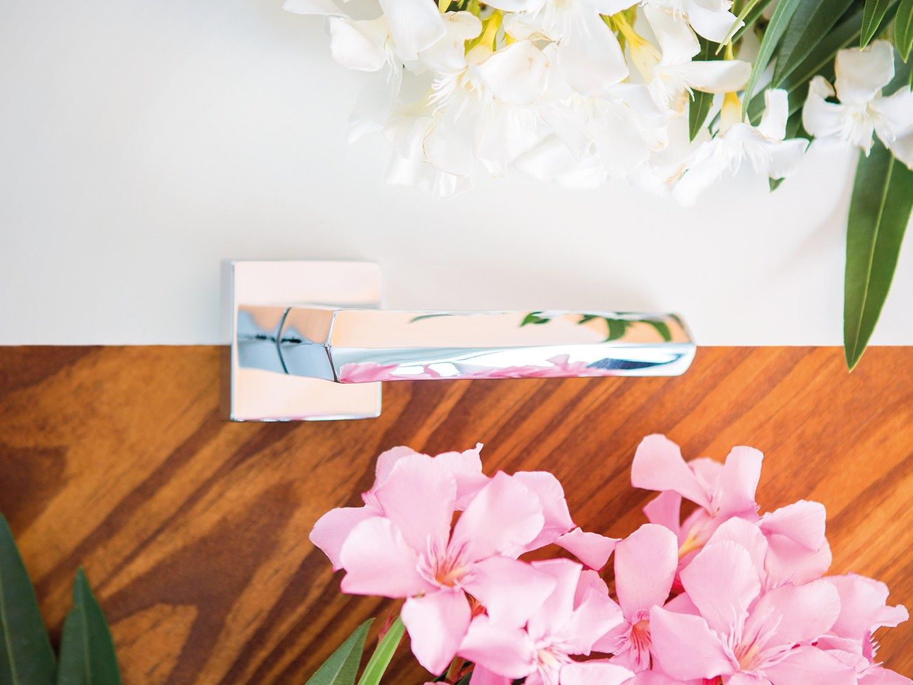 Классическая латунная ручка на розетке с насадкой LINEA CALI' ARCH-00153102 - Вид №1