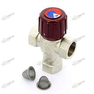 Термосмеситель WATTS AQUAMIX 61C диапазон 32-50˚C 3/4" В 10017418