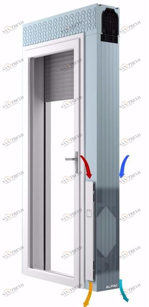 Alpac Моноблок оконный с vmc Ingenius sun-id-1402324