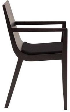 Andreu World Кресло из дерева с подлокотниками Rdl So7292 - Вид №5