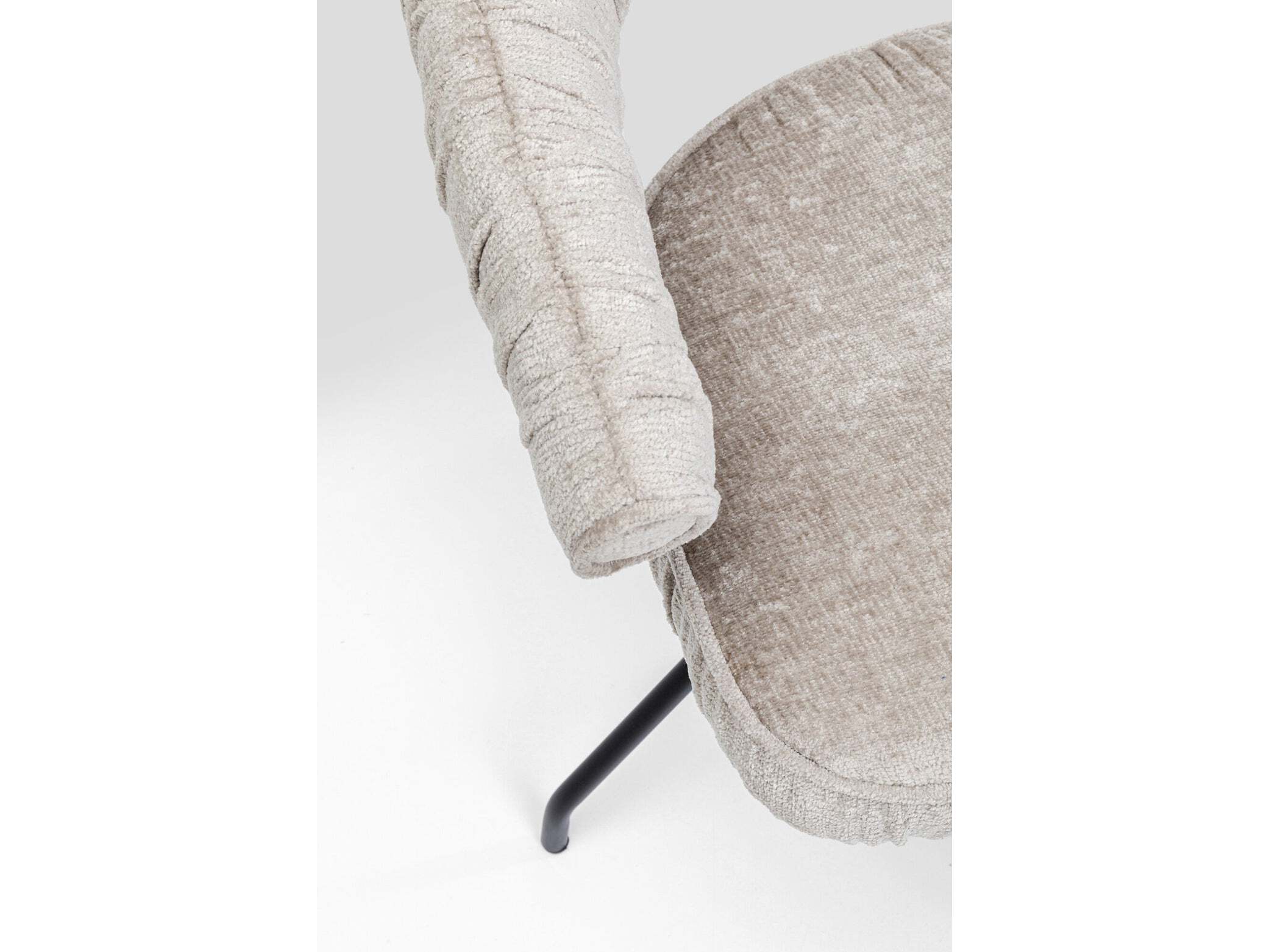 Тканевый поворотный стул с подлокотниками KARE Design ARABELLA ARCH-00028051 - Вид №9