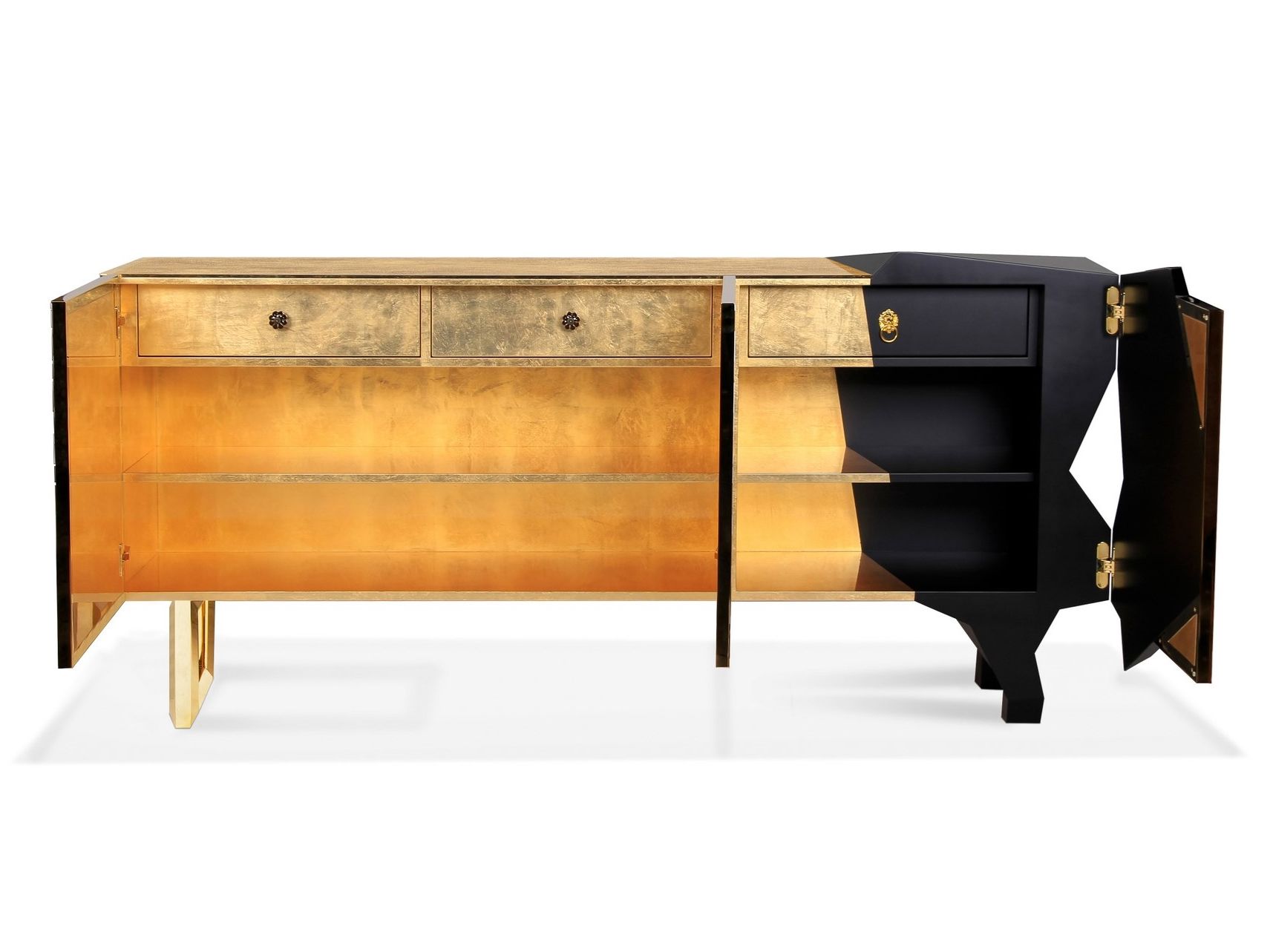 Деревянный шкаф с распашными дверями ROYAL STRANGER HONEYCOMB ARCH-00139956 - Вид №2