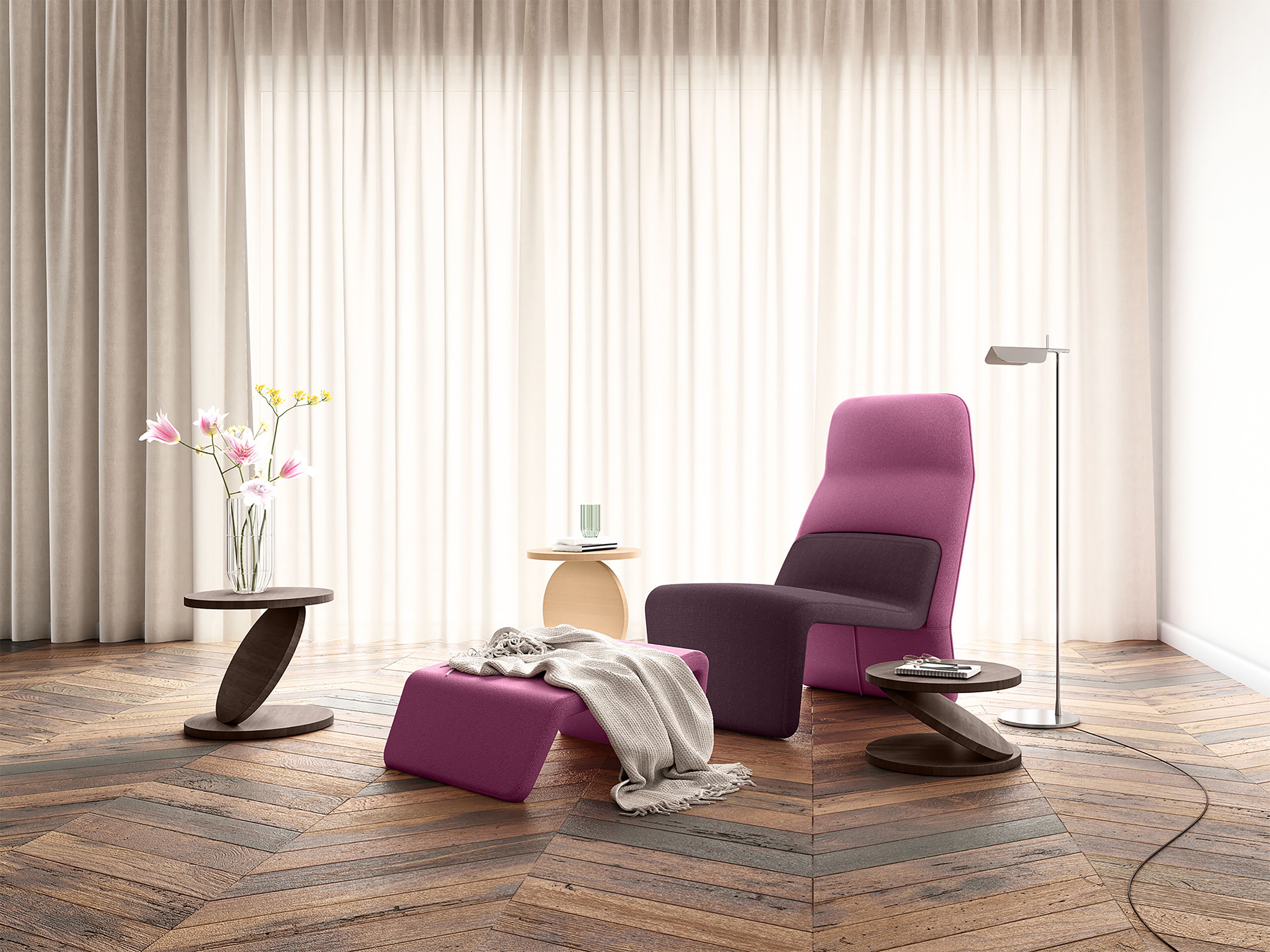 Многослойный круглый журнальный столик BALERI ITALIA MATCH POINT ARCH-00128380 - Вид №12