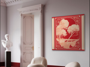 Декоративная металлическая панель