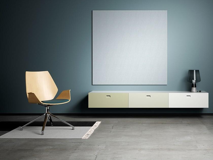 Casala Мягкое вращающееся кресло на жердочке Centuro iv lounge 4941/10-11 - Вид №2