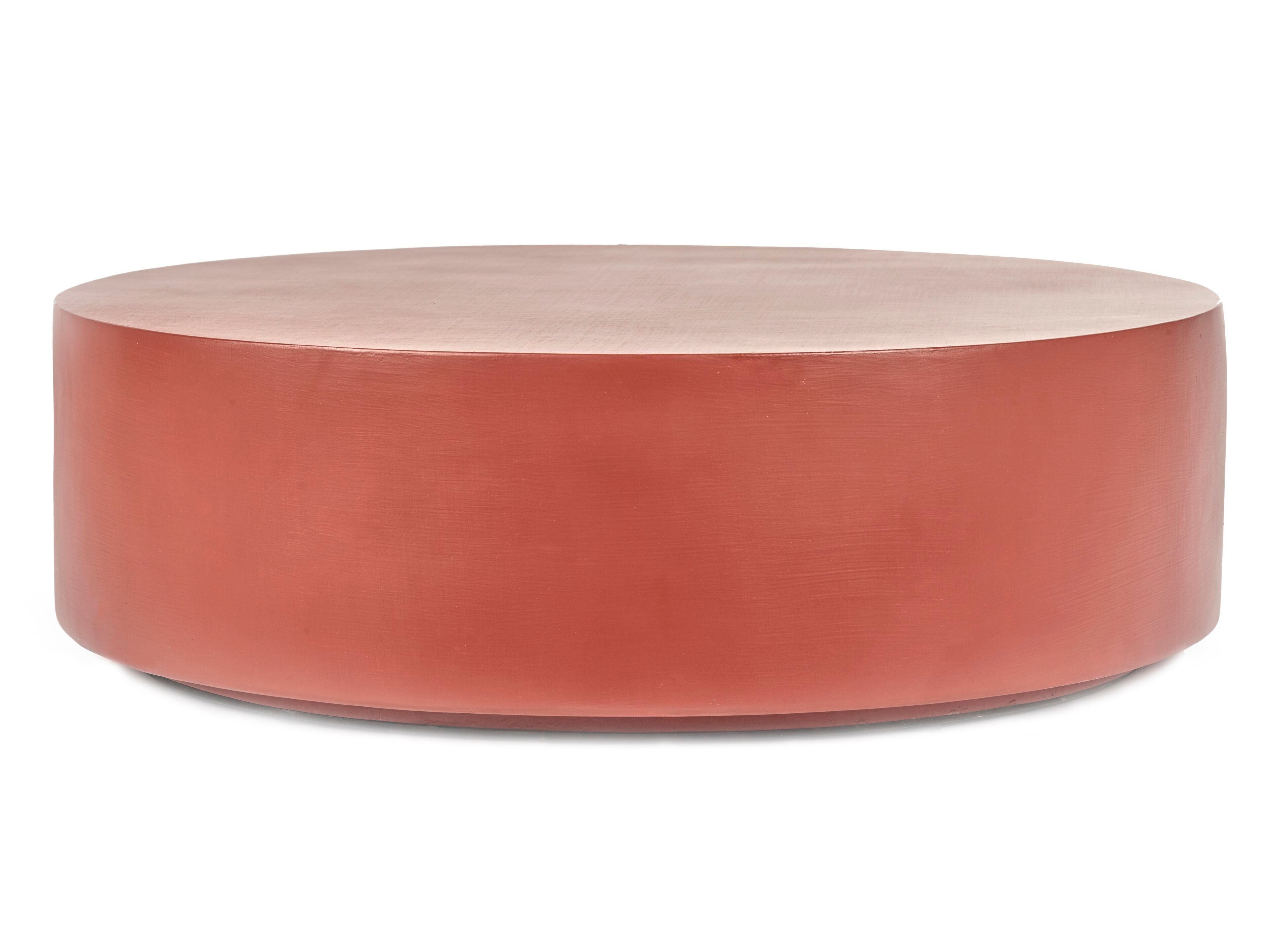 Стекловолокно круглый низкий журнальный столик Serax пешка ARCH-00056570 - Вид №1