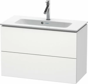 LC625701818 L-Cube Тумбочка подвесная компакт Белый матовый, декор