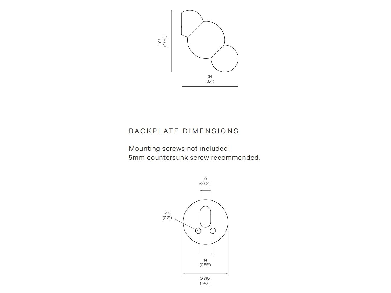 Латунный светодиодный настенный светильник Michael Anastassiades Ball Light ARCH-00046689 - Вид №6