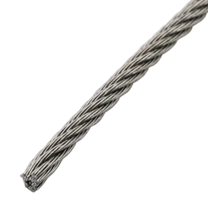 Трос нержавеющая сталь А2 DIN 3005 4 мм на отрез
