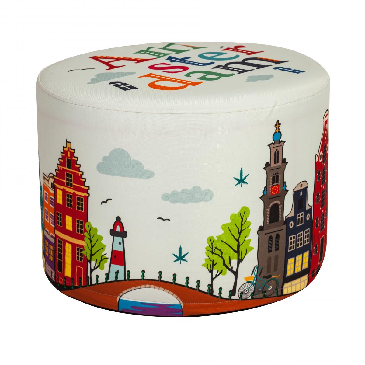 042428 Пуф Amsterdam Mr Pouf The city Santreyd  - Вид №7