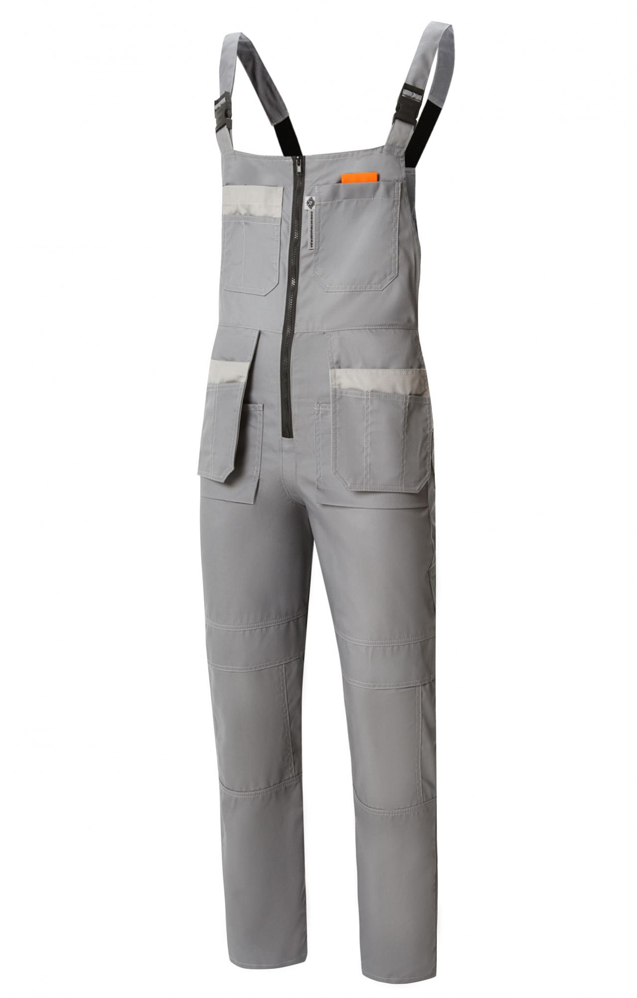 69439 Полукомбинезон "Профессионал-2" темно-серый со светло-серым  Летняя спецодежда  размер 64-66/182-188 