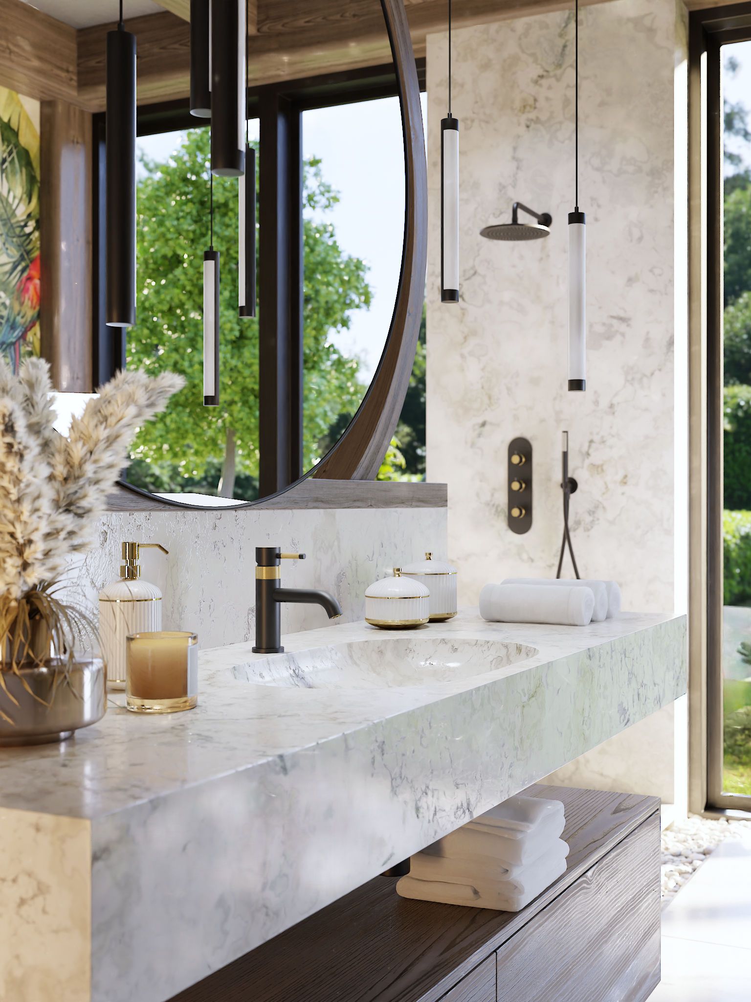 Смеситель для раковины из хромированной латуни Graff Cameo ARCH-00090897 - Вид №4