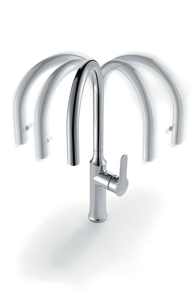 Смеситель для мойки с выдвижным распылителем KM 017.00 Ravak X070078 - Вид №2