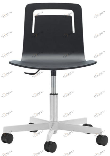 Viccarbe Вращающийся офисный стул из дерева на колесиках Klip sun-id-1353097