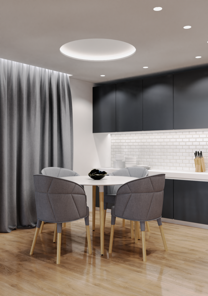 SN 420 Встраиваемый купольный гипсовый светильник Stellanova ATLAS 1020  - Вид №2