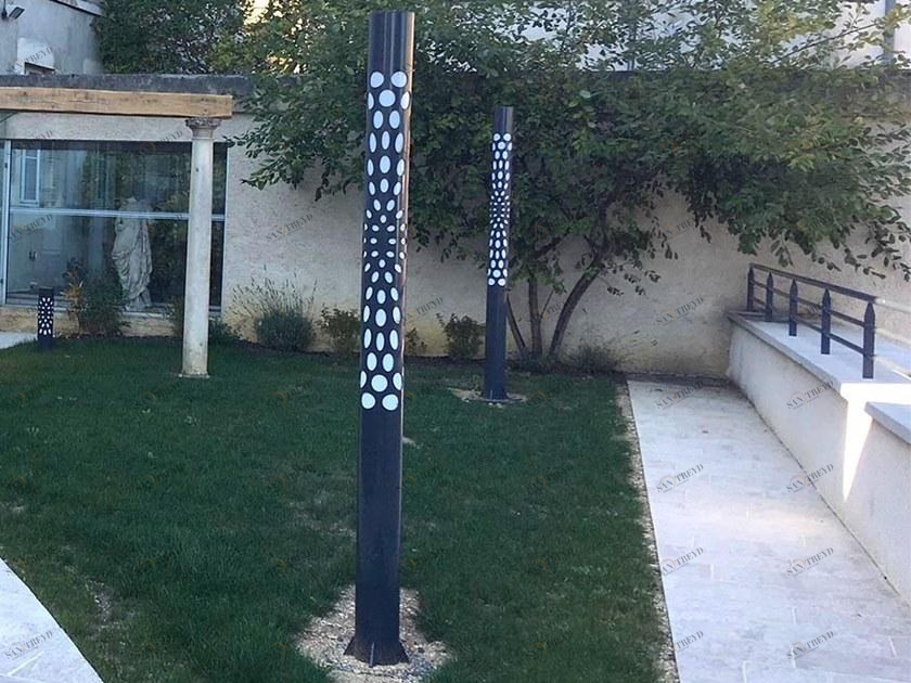 GHM-ECLATEC Светодиодный садовый светильник из металла Keo sun-id-1399040