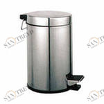 Ведро для мусора 20л. хром Н104 (Z) ZALEL 2412437