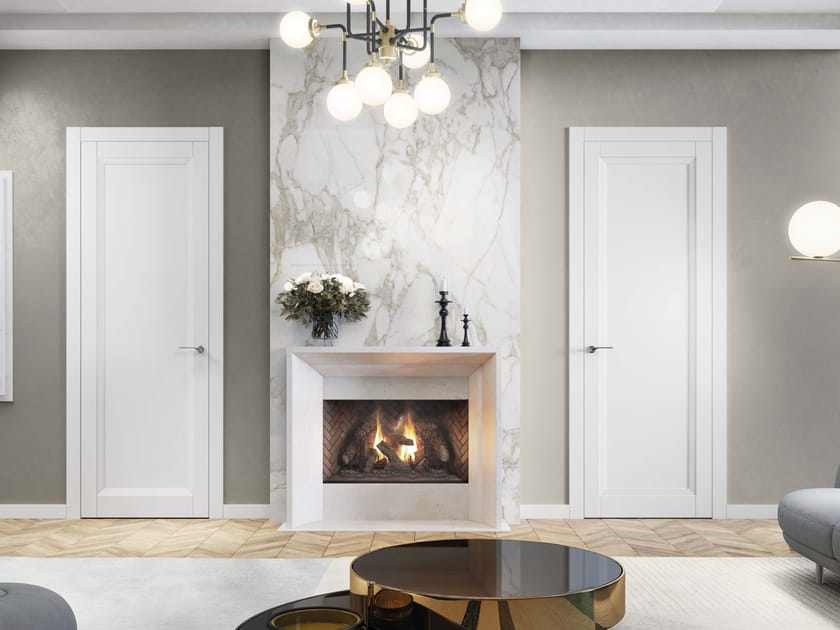 Лакированная распашная дверь BARAUSSE деревянные двери ARCH-00117575