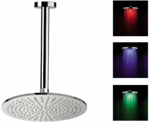 Rubinetterie Mariani Потолочная лейка для душа с кронштейном для хромотерапии Cromoterapia 150-l1