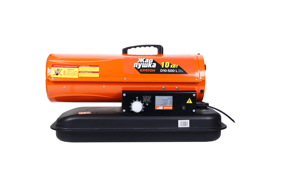 9163624 Тепловая пушка дизельная Кратон Жар-пушка D 10-500 L STDN-0092605 - Вид №1