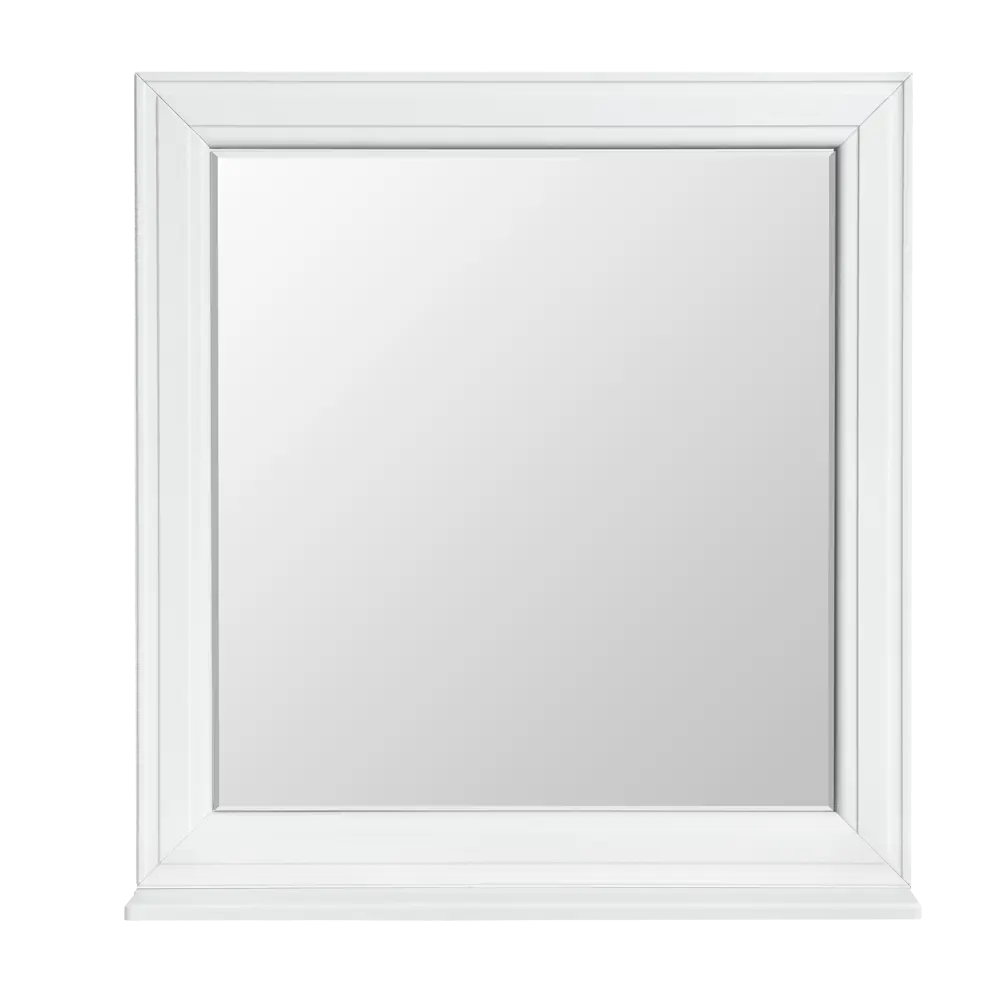 Зеркало Aquaton Шарм 75x80 см прямоугольное цвет белый 82039705 STLM-2140508