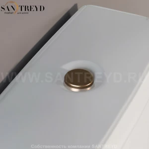 750993 Механизм двойного смыва, с кнопкой, для бочка (моноблок). Retro