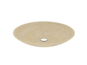 Круглый умывальник из камня Лечче